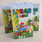 Sacola Personalizada Mario Bros